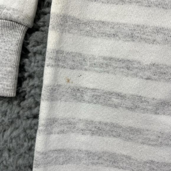 VINTAGE DUKE BLUE DEVILS SWEATSHIRT USA MADE ADULT XL STRIPED PULLOVER 80s 90s - Picture 3 of 10